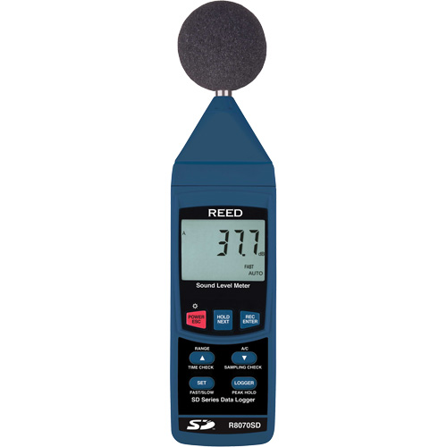 Sound Level Meter, 30 - 130 dB Measuring Range Fastek