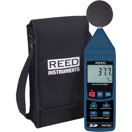 Sound Level Meter, 30 - 130 dB Measuring Range Fastek