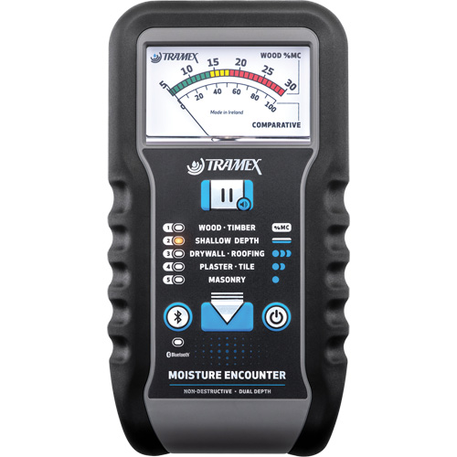 Moisture Encounter 5 Moisture Meter, 5 - 30% / 0 - 100% Moisture Range Fastek