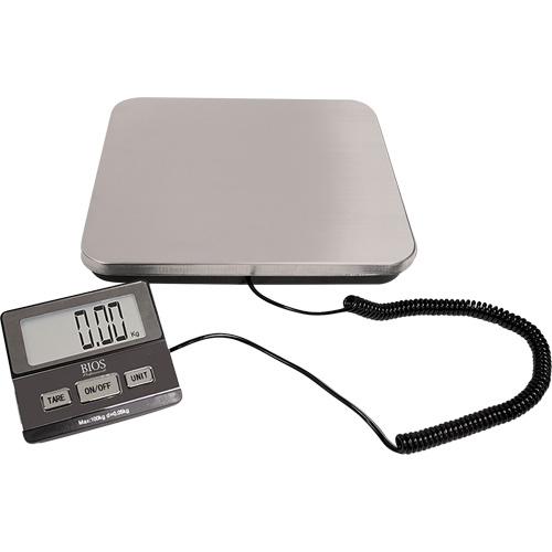 Digital Receiving Scale, 220 lbs. Cap., 1 lbs. Graduations Fastek