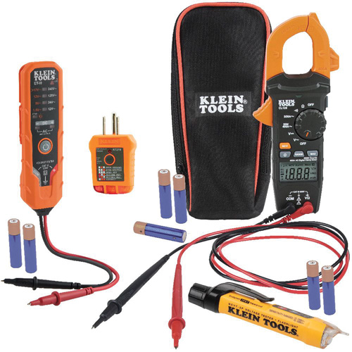 Clamp Meter Electrical Test Kit Fastek