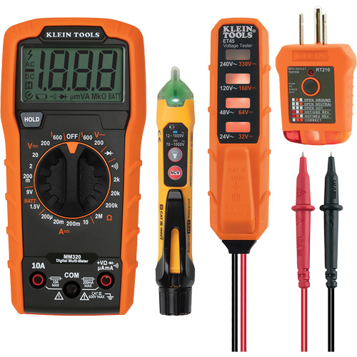 Digital Multimeter Electrical Test Kit Fastek