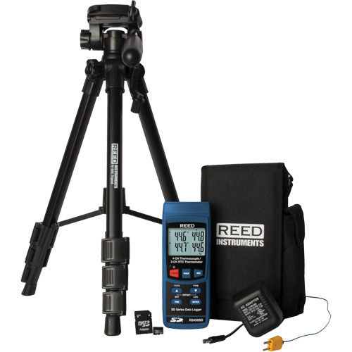 N&eacute;cessaire de thermom&egrave;tre thermocouple avec enregistreur de donn&eacute;es Fastek