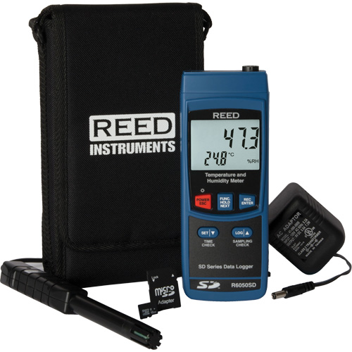 Thermo-Hygrometer Kit, 5% - 95% RH, 32°- 122° F ( 0° - 50° C ) Fastek