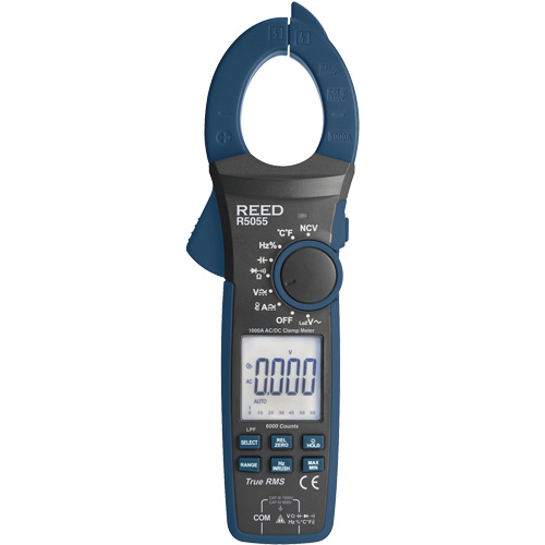 True RMS Digital Clamp Meter, AC/DC Voltage, AC/DC Current Fastek