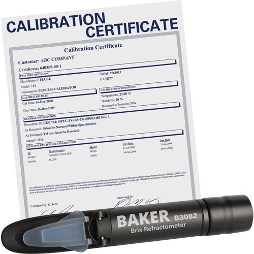 Refractometer with ISO Certificate, Analogue (Sight Glass), Br Fastek