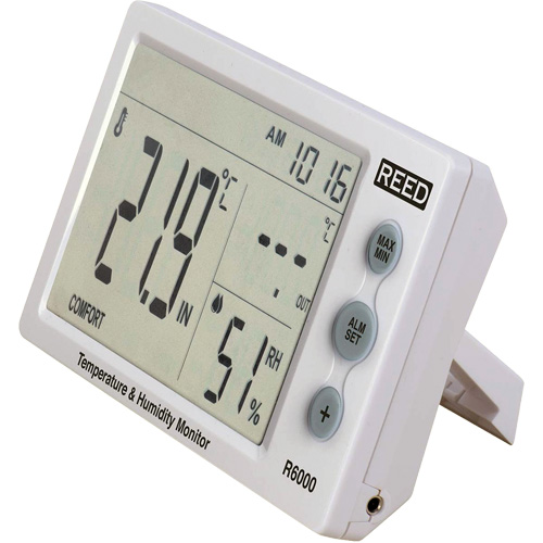 Temperature & Humidity Monitor, 20% - 95% RH Fastek