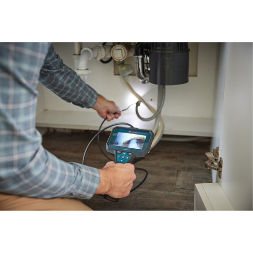 12V Max Professional Handheld Inspection Camera, 4" Display Fastek