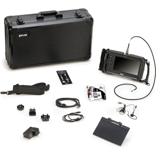 General Purpose Videoscope Kit with 5.5 mm × 1 m Long Camera Probe, 7" Display, 1024 x 600 pixels Fastek