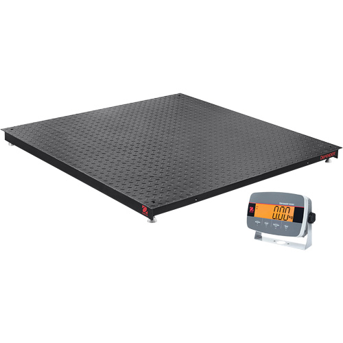 Balance de plancher DEFENDER 3000, Capacit&eacute; de 2500 lb, 48" la x 48" lo Fastek