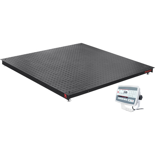 Balance de plancher DEFENDER 5000, Capacit&eacute; de 5000 lb, 48" la x 48" lo Fastek