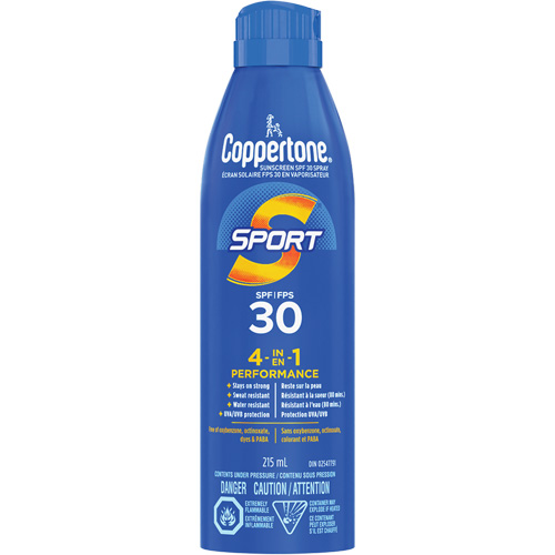 Sport&reg; Water Resistant Sunscreen, SPF 30, Aerosol Fastek