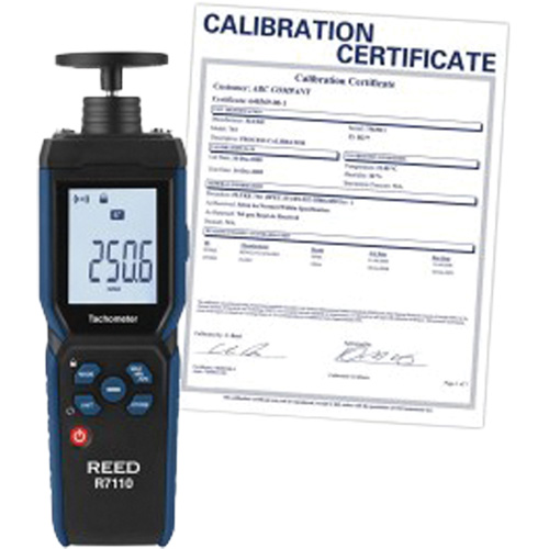 Combination Contact & Laser Photo Tachometer with Traceable Certification, Contact/Photo (Non Contact) Fastek