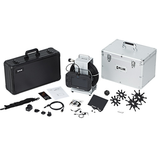 High-Performance Videoscope Kit with Camera Probe & Plumbing Spool Fastek