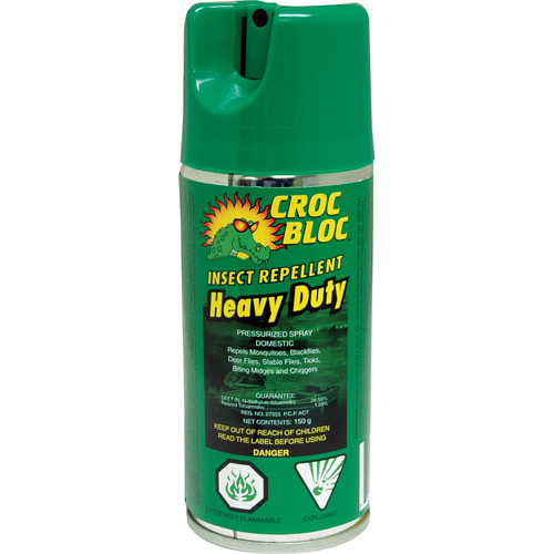 6-hr Heavy-Duty Insect Repellent, 30% DEET, Aerosol, 150 g Fastek