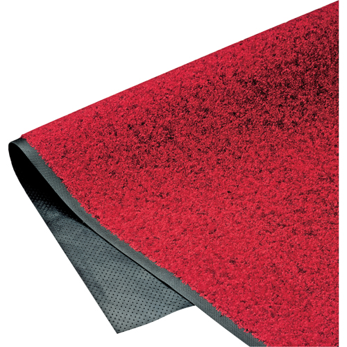 ColorStar Matting, Wiper, 4' x 6' x 3/8", Red/Black Fastek