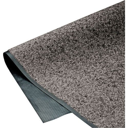 ColorStar Matting, Wiper, 3' x 5' x 3/8", Grey Fastek