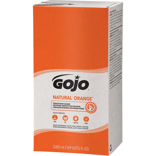 Pro TDX 5000 Natural Orange Hand Cleaner, Pumice, 5 L, Refill, Citrus/Orange Fastek