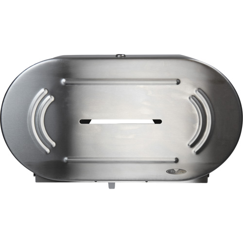 Twin Jumbo Toilet Paper Dispenser, Multiple Roll Capacity Fastek