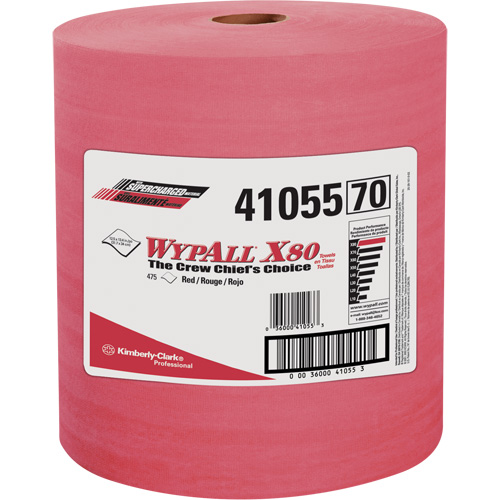 Chiffons X80, Robuste, 13-2/5' lo x 12-1/2" la Fastek