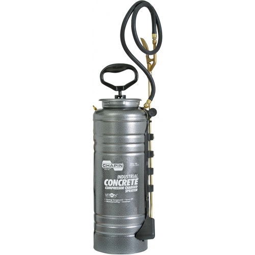 Pump Free Compressor Charged Sprayers, 3.5 gal. (13.25 L), Steel, 24" Wand Fastek