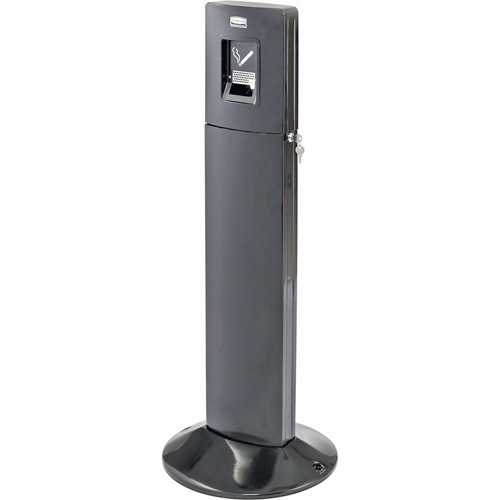 Metropolitan Smokers' Station, Free-Standing, Stainless Steel, 1.6 US gal. Capacity, 42-4/5" Height Fastek
