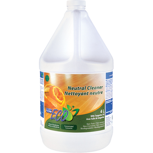 Tangerine Oil Neutral Cleaners, 4 L, Jug Fastek