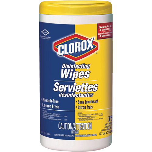 Cleaners & Disinfectants - Disinfecting Wipes, 75 Count Fastek