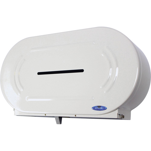 Twin Jumbo Toilet Paper Dispenser, Multiple Roll Capacity Fastek
