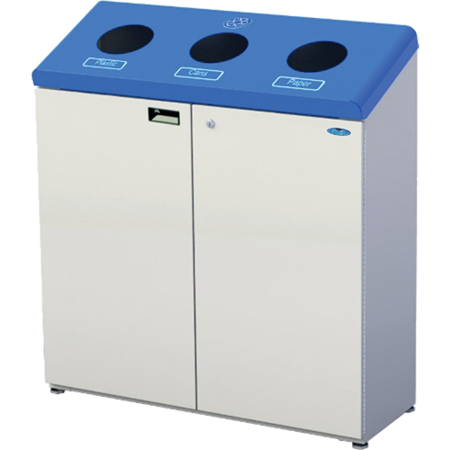 Stations de recyclage autonomes, Vrac, Acier, 53,1 gal. US Fastek