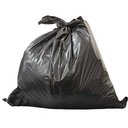 Garbage Bags, Oxo-Degradable, 22" L x 20" W, 0.6 mil Thick Fastek