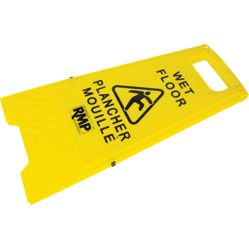 Safety Wet Floor Sign, Bilingual with Pictogram Fastek