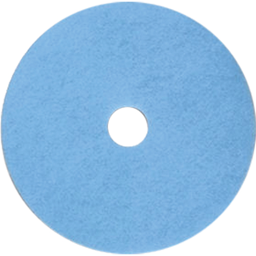 Floor Maintenance Pads, 27.75", Burnishing, Blue Fastek