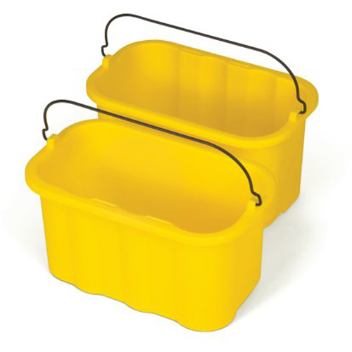 Seau porte-accessoires Executive Series, Capacit&eacute; de 2.5 gal. US (10 pintes), Jaune Fastek