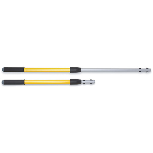 Hygen Quick Connect Short Handle, Aluminum, Quick-Connect Tip, 2" Diameter, 40" Length Fastek