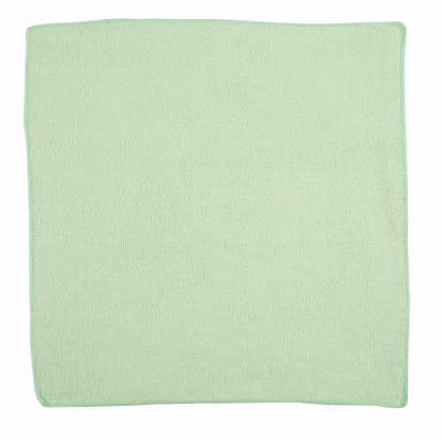 Chiffon de nettoyage pour travaux l&eacute;gers, Microfibre, Vert Fastek