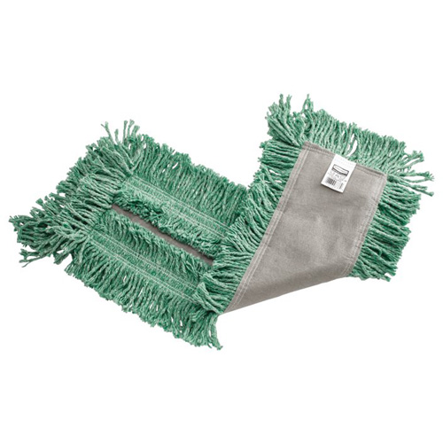 Castaway Dust Mop, Slip On Style, Cotton/Yarn, 24" L x 5" W Fastek