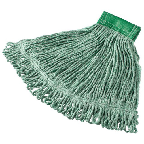 Super Stitch Wet Mop, Floor Finishing, Cotton/Yarn, 15.7 oz., Loop Style Fastek