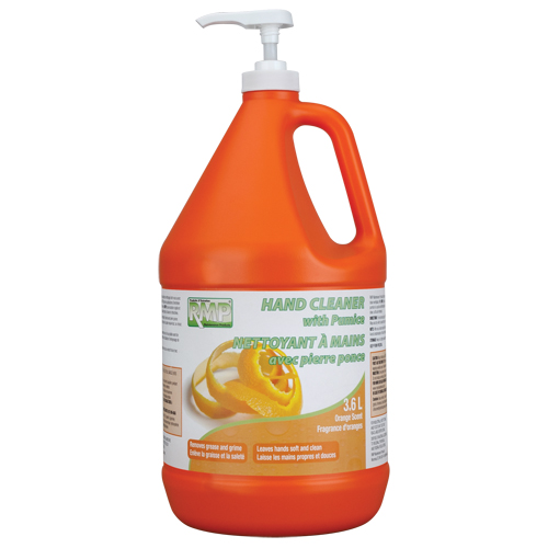Nettoyant pour les mains &agrave; l'orange, Pierre ponce, 3,6 L, Cruche, Orange Fastek