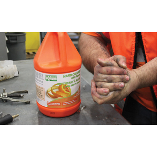 Nettoyant pour les mains &agrave; l'orange, Pierre ponce, 3,6 L, Cruche, Orange Fastek