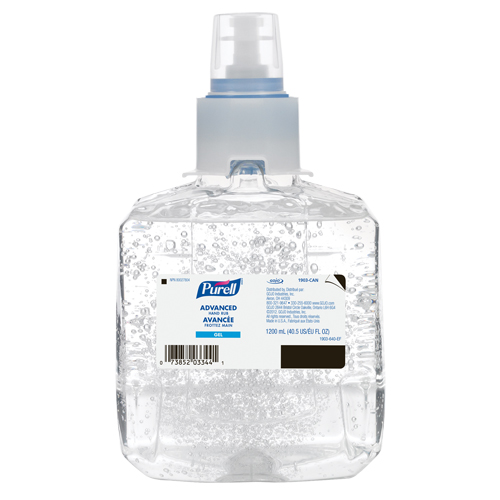 LTX-12Advanced Hand Sanitizer, 1200 ml, Cartridge Refill, 70% Alcohol Fastek