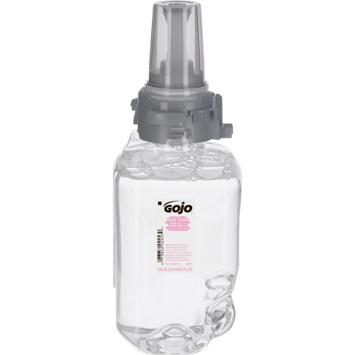 Clear & Mild Hand Soap for GOJO&reg; ADX-7 Dispenser, Foam, 700 ml, Unscented Fastek