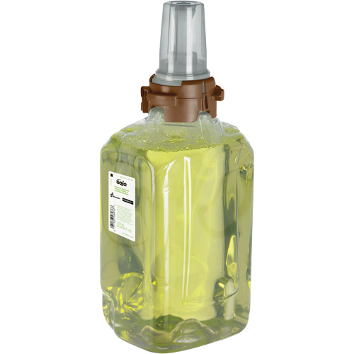 Foam Hand & Showerwash for GOJO&reg; ADX-12 Dispenser, 1250 ml, Citrus Ginger, Plastic Cartridge Fastek