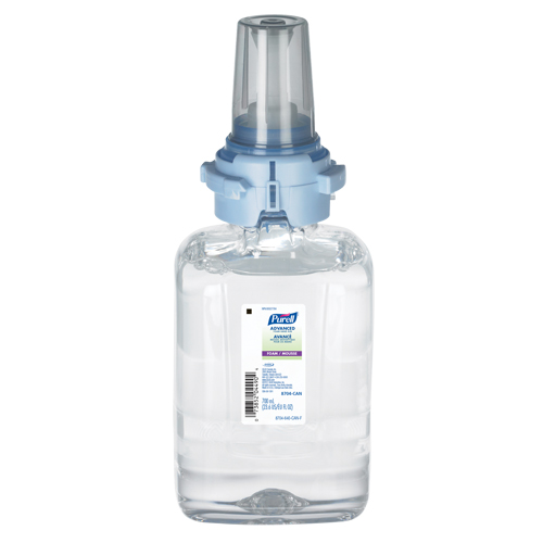 ADX-7 Advanced Foam Hand Sanitizer, 700 ml, Cartridge Refill, 70% Alcohol Fastek