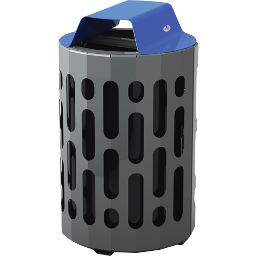 2020 Stingray Waste Receptacles, Metal, 42 US gal. Fastek