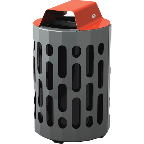 2020 Stingray Waste Receptacles, Metal, 42 US gal. Fastek