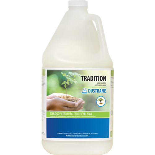 Nettoyant pour les mains Tradition, Liquide, 4 L, Sans parfum Fastek