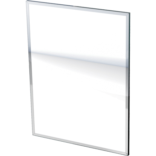 Stock Series Mirror, Flat Frame, 18" L x 30" W Fastek