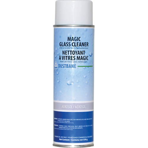 Magic Window And Glass Cleaner, 539 g, Aerosol Can Fastek