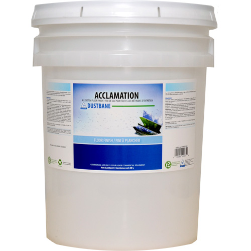 Acclamation All-System Floor Finish, 20 L, Drum Fastek